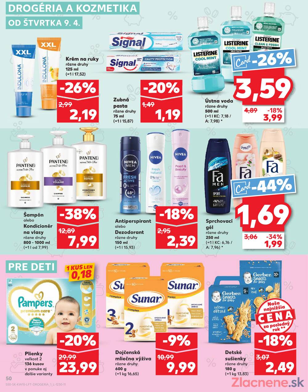 Kaufland 9.4. - 15.4. - Kaufland Nové Zámky