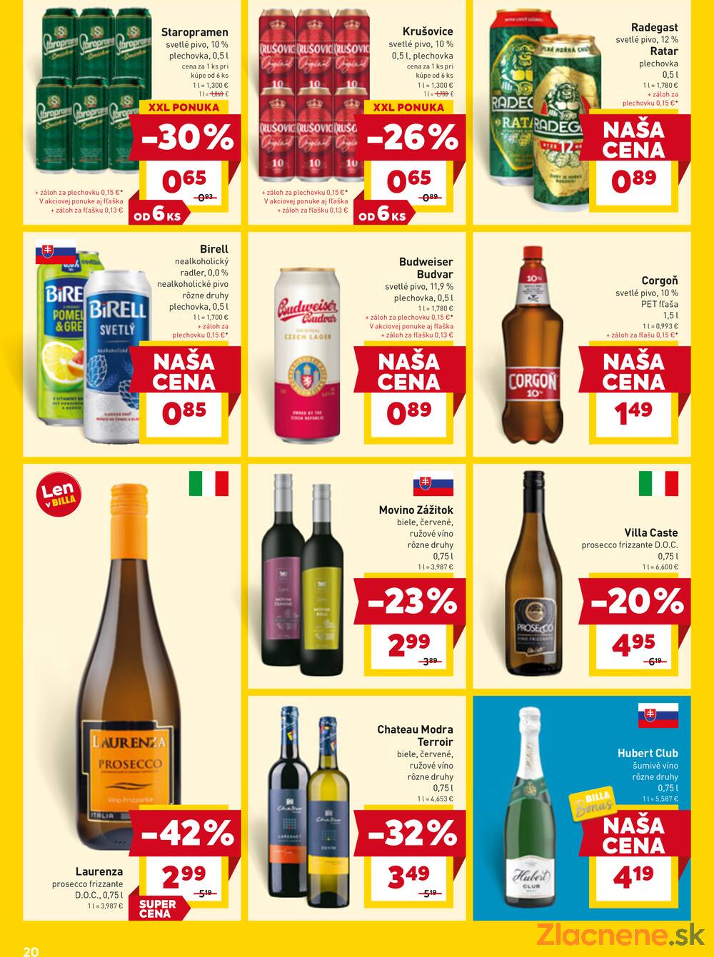 BILLA od 7.4. do 14.4.2026