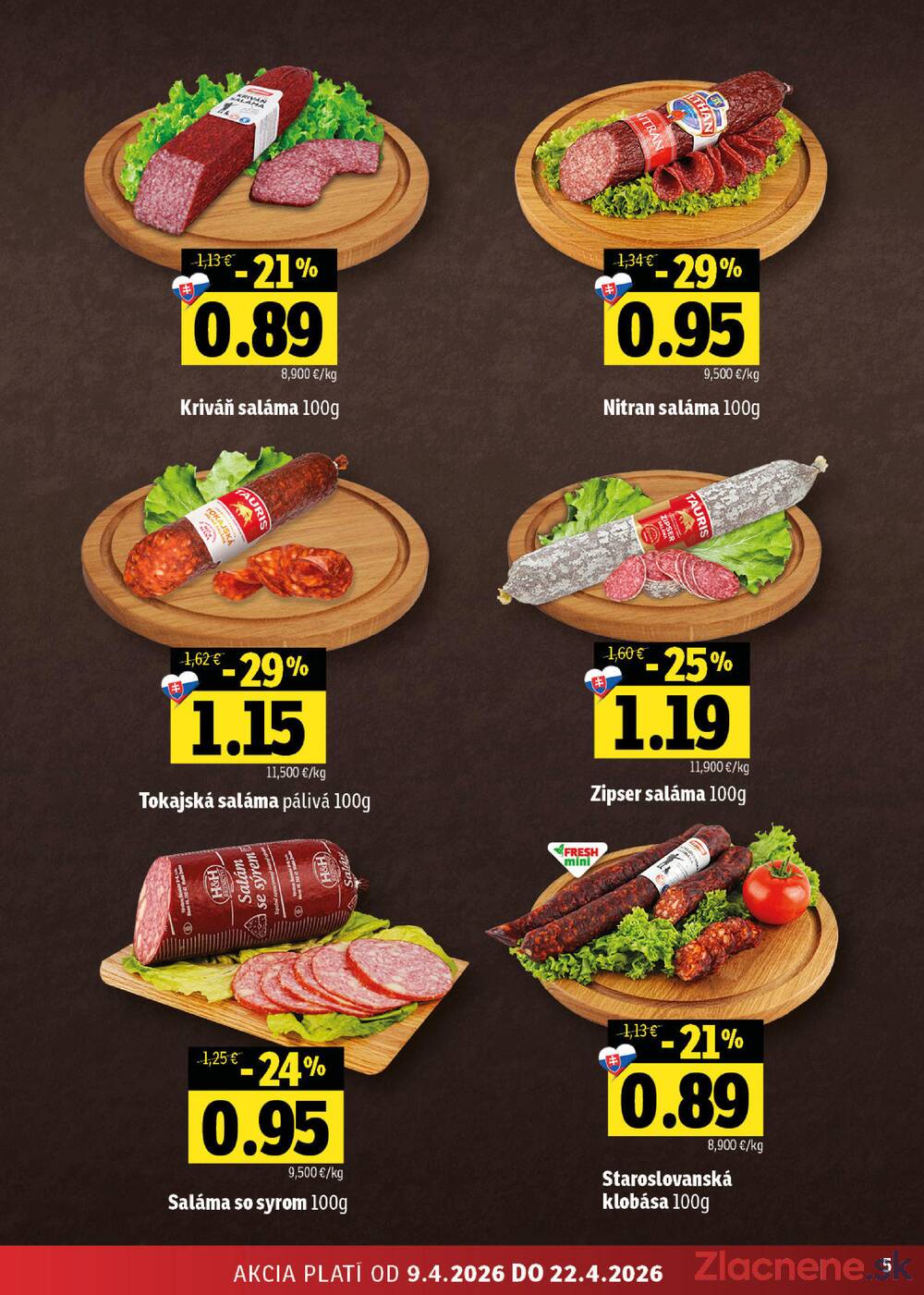 Leták Fresh - Fresh do 22.4. - strana 5