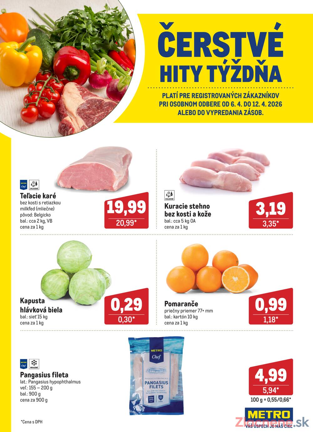 Leták METRO - METRO Čerstvé Hity do 12.4. - strana 1 Leták METRO - METRO Čerstvé Hity do 12.4. - strana 1