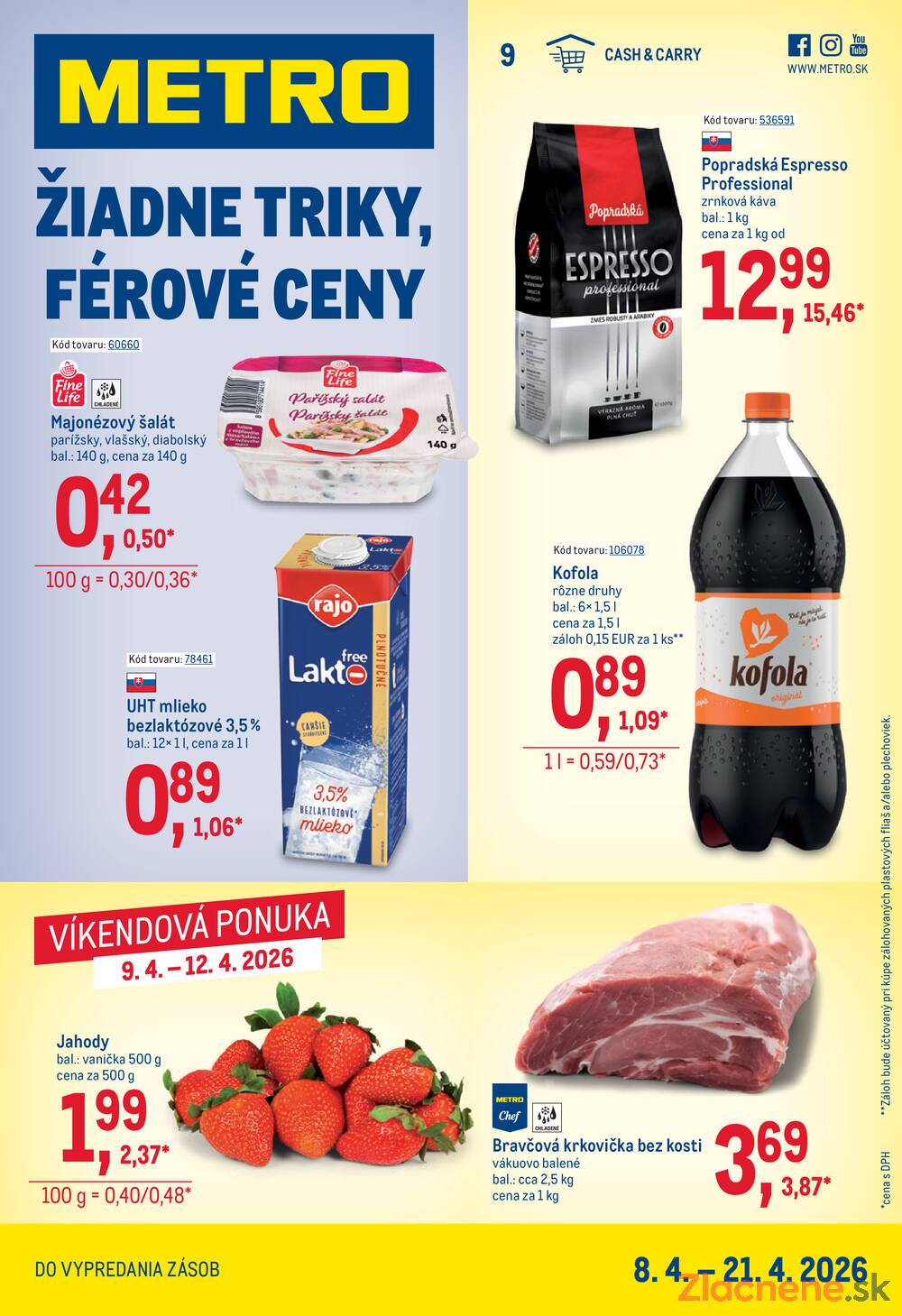 Leták METRO - METRO Maloobchod do 21.4. - strana 1 Leták METRO - METRO Maloobchod do 21.4. - strana 1