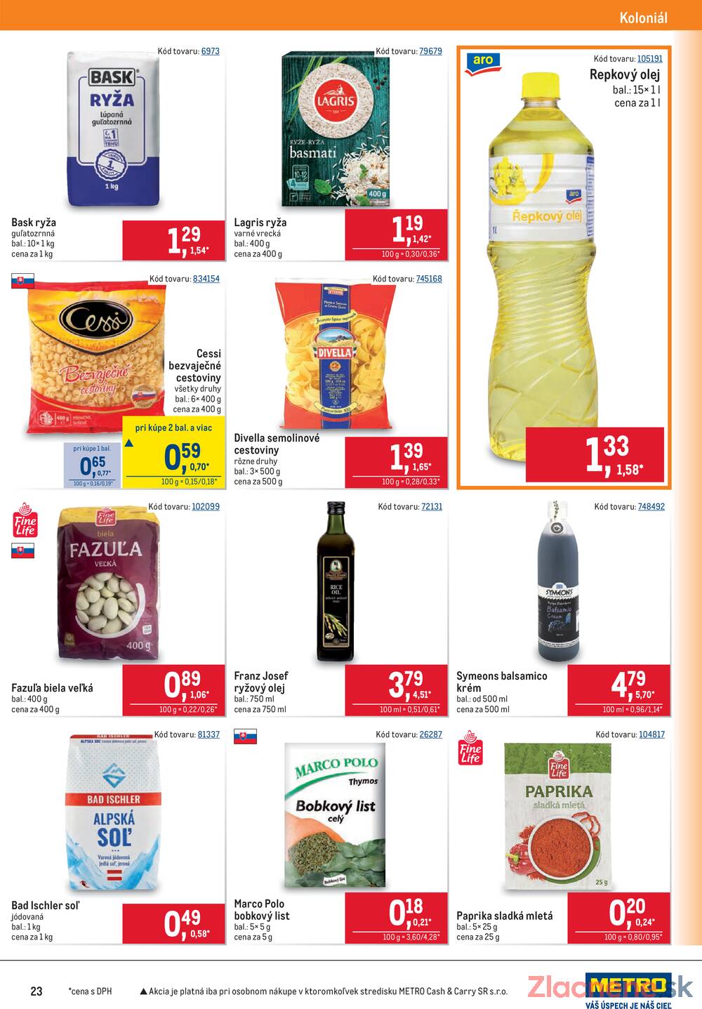 METRO Maloobchod do 21.4.