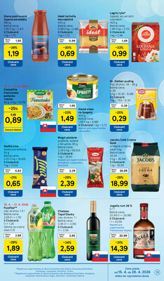 Tesco supermarkety od 15.4. do 21.4.2026