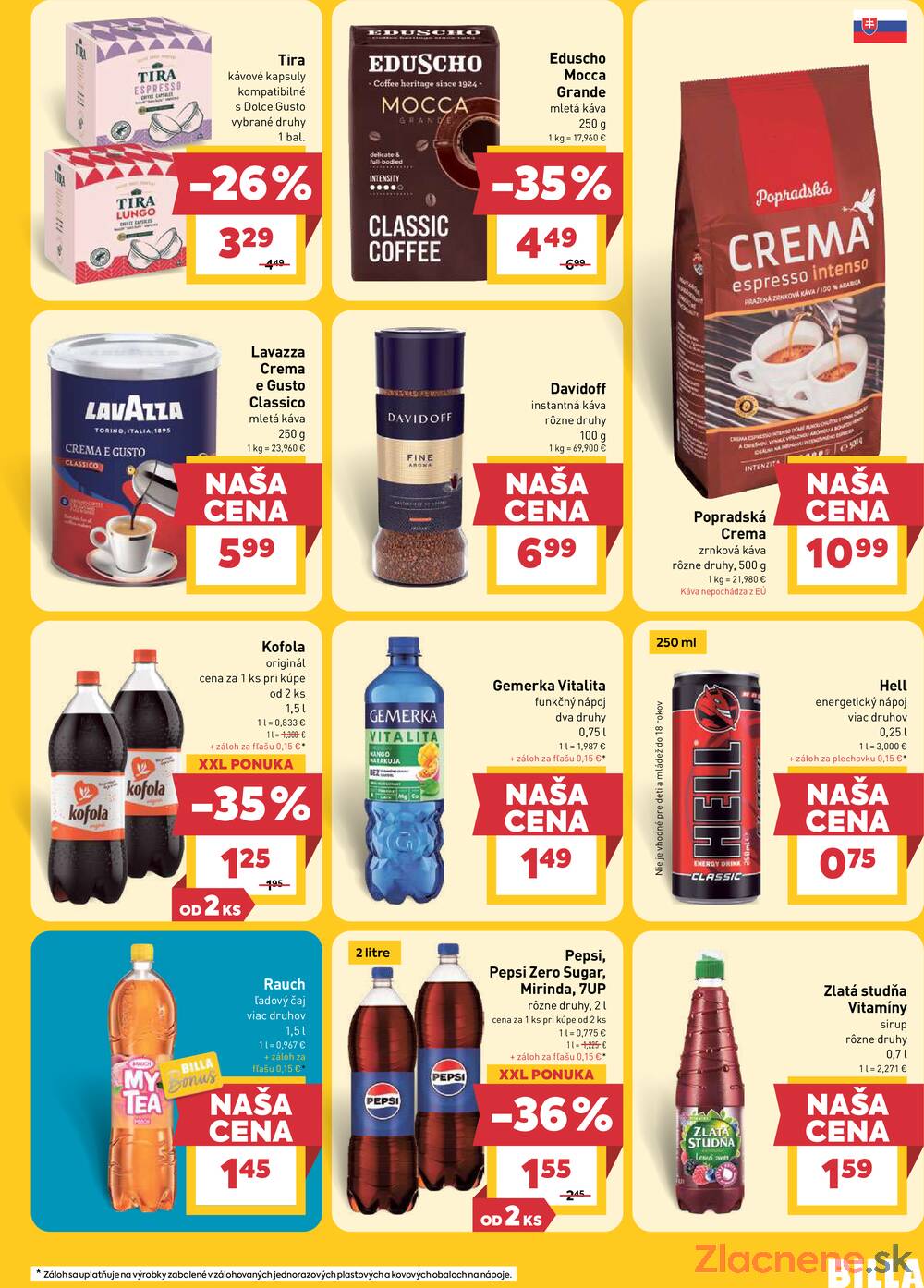 BILLA od 15.4. do 21.4.2026