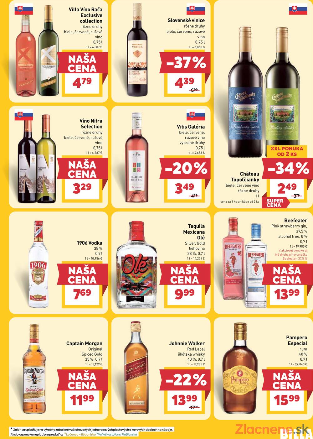 BILLA od 15.4. do 21.4.2026