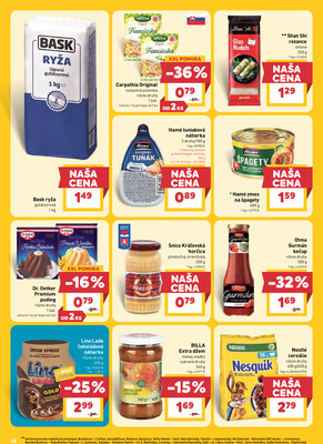 BILLA od 15.4. do 21.4.2026