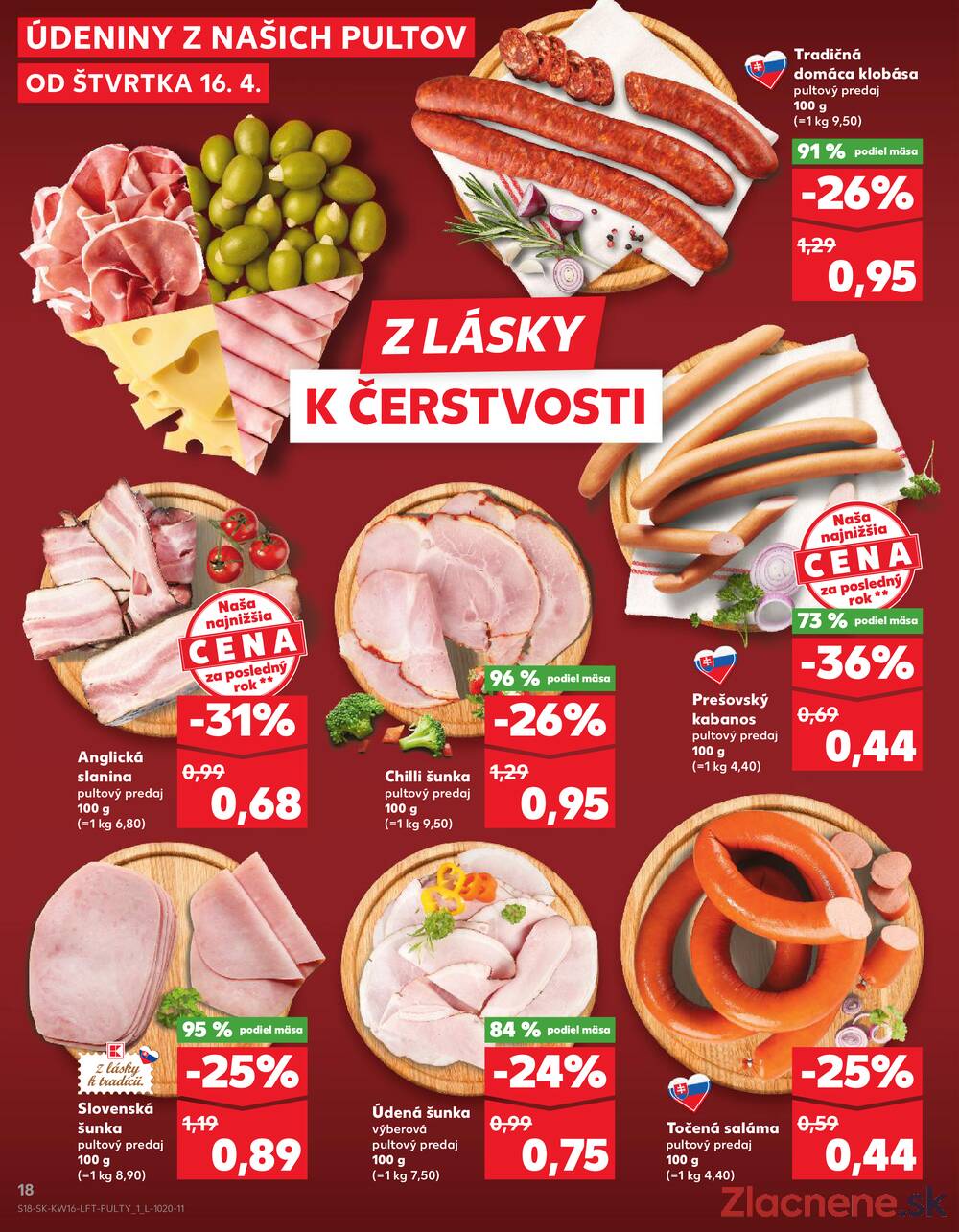 Kaufland 16.4. - 22.4. - Kaufland Trebišov