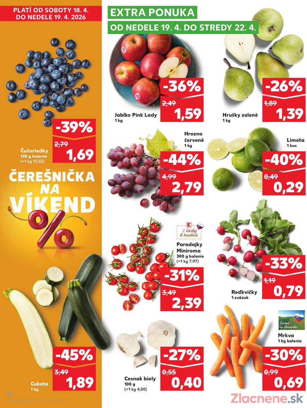 Leták Kaufland - Kaufland 16.4. - 22.4. - Kaufland Lučenec - strana 70