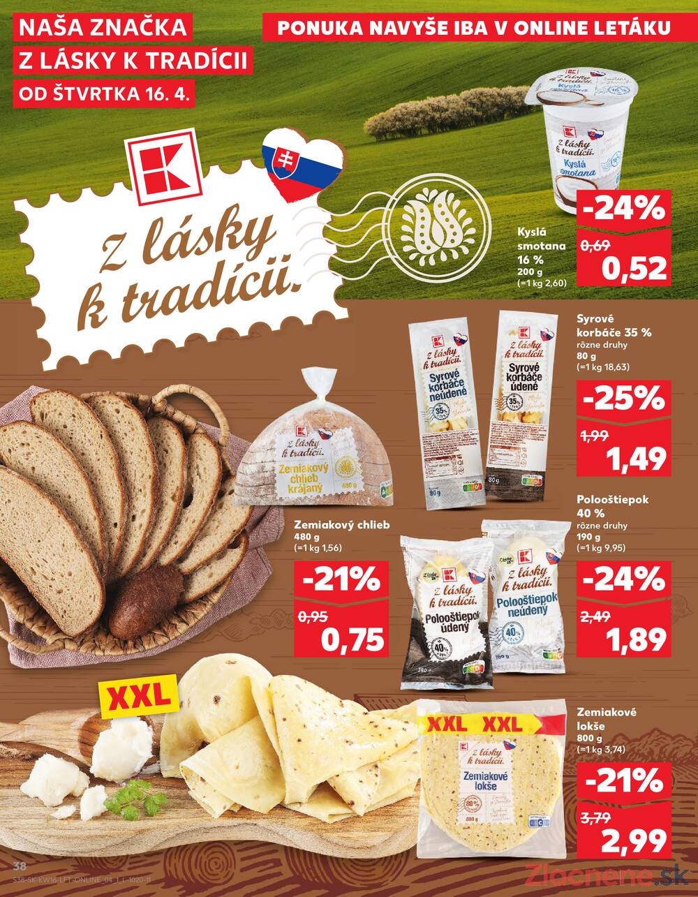 Kaufland 16.4. - 22.4. - Kaufland Handlová - Okružná ul.