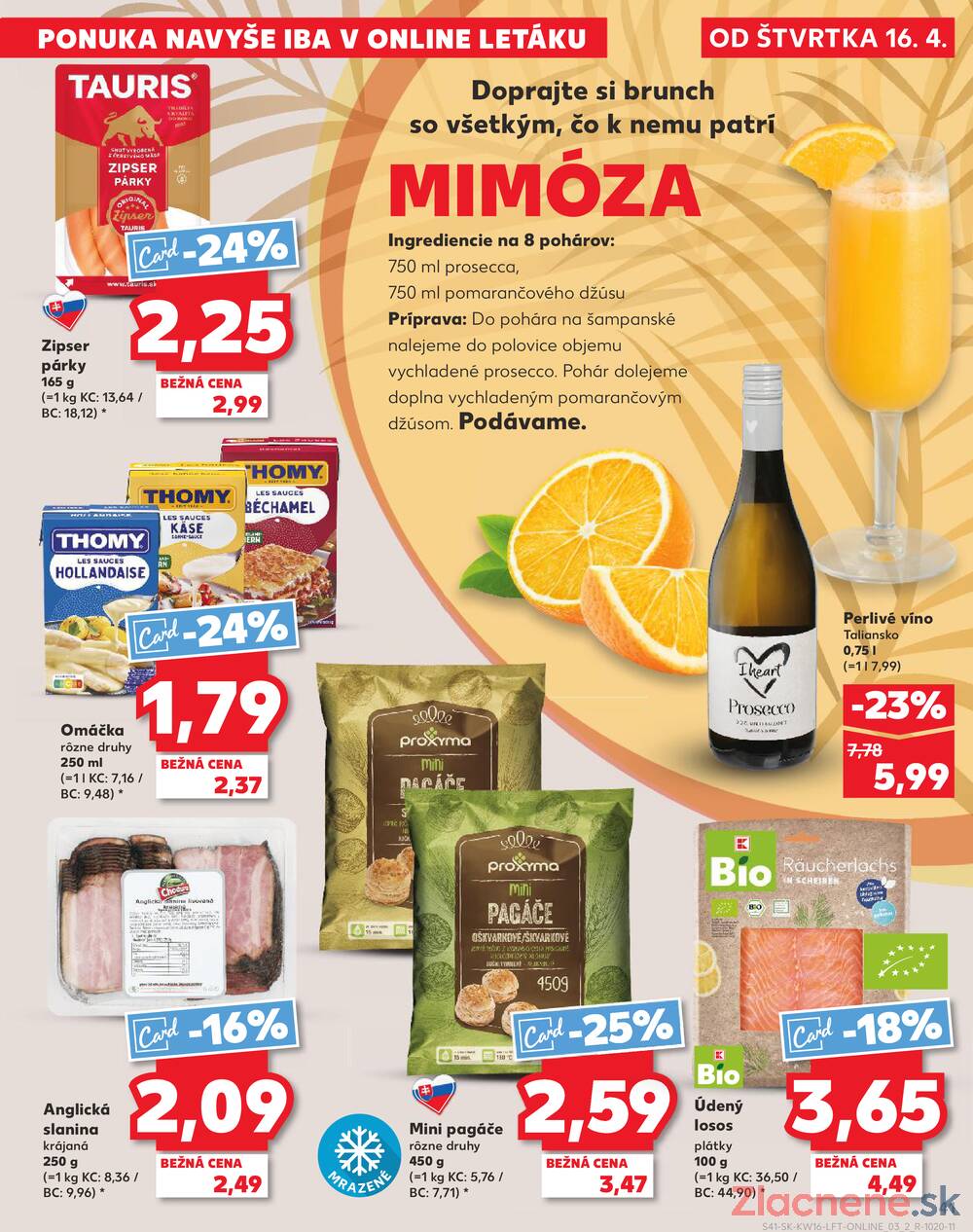 Kaufland 16.4. - 22.4. - Kaufland Bánovce nad Bebravou