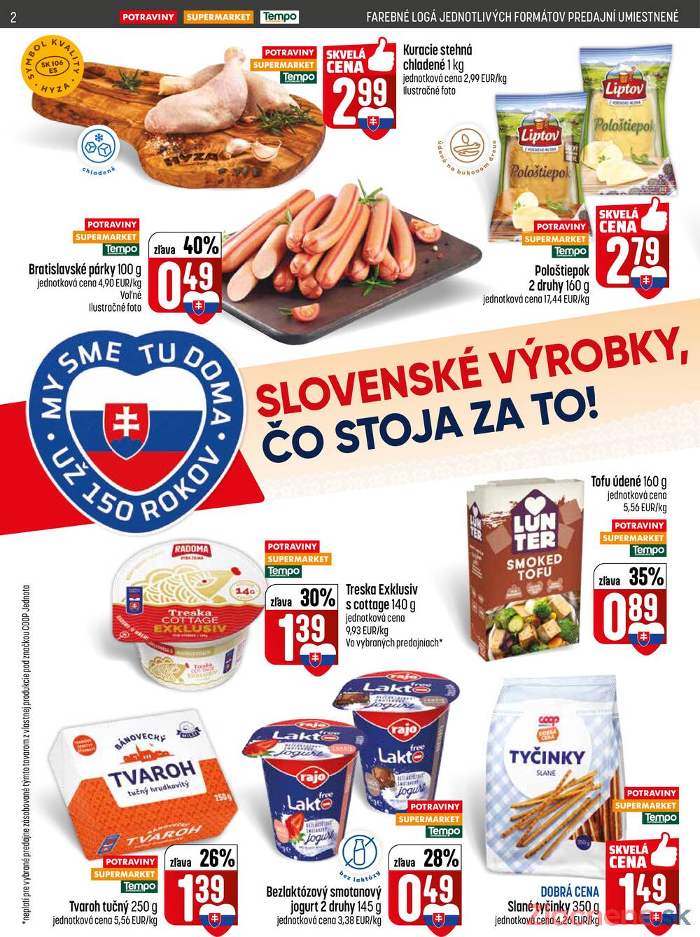 Leták COOP Jednota Slovensko - COOP do 22.4. - strana 2