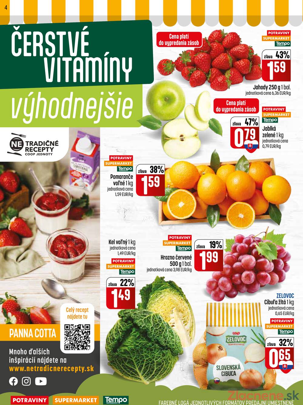 Leták COOP Jednota Slovensko - COOP do 22.4. - strana 4