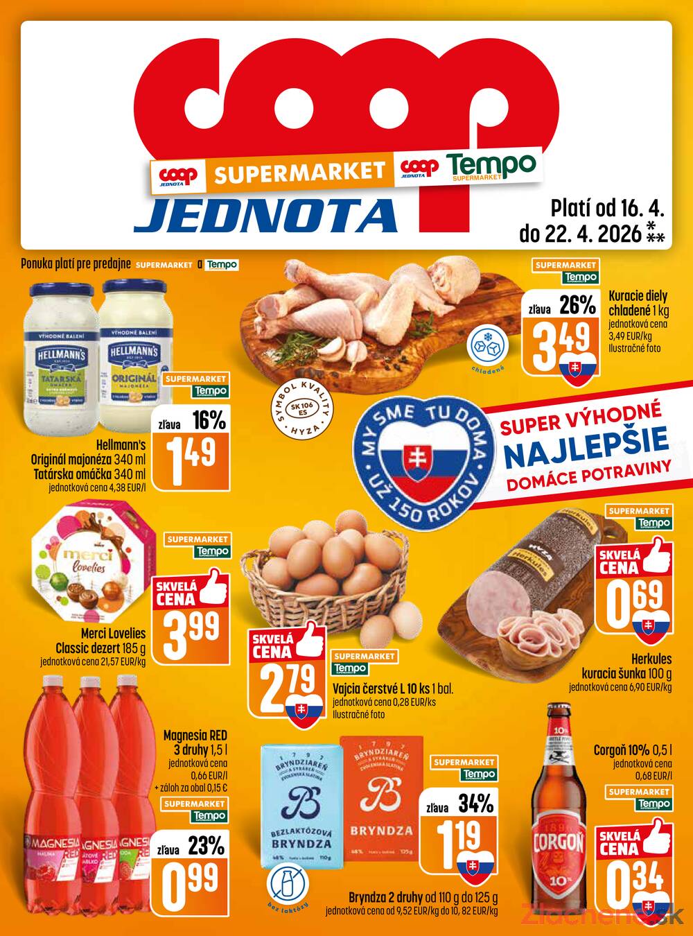 Leták COOP Jednota Slovensko - COOP do 22.4. - strana 13