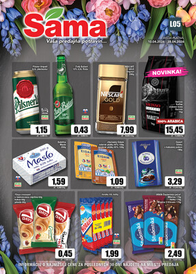leták SAMA 