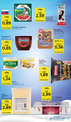 Tesco supermarkety od 22.4. do 28.4.2026