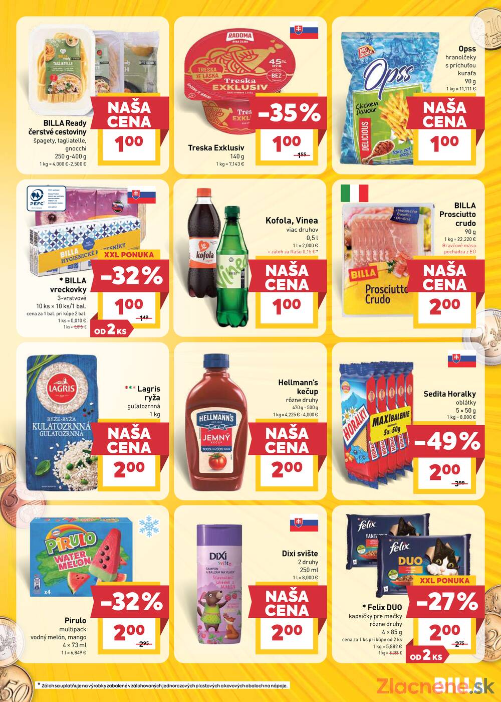 BILLA od 22.4. do 28.4.2026