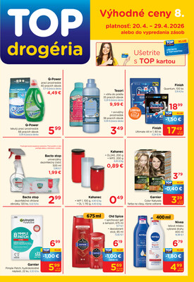 leták TOP drogerie