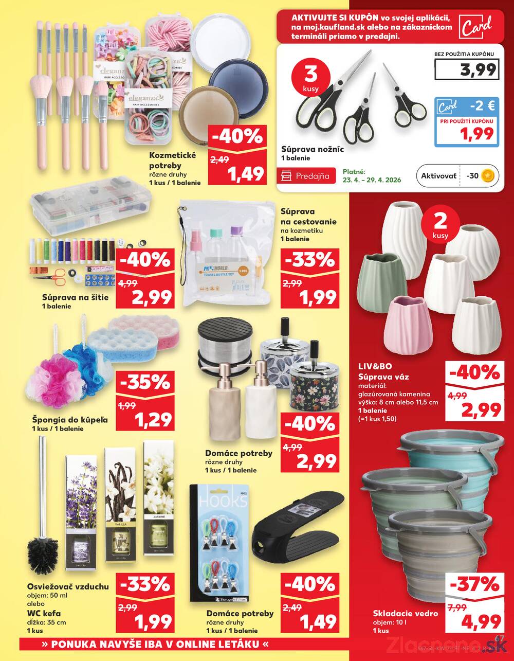 Leták Kaufland - Kaufland 23.4. - 29.4. - Kaufland Sabinov - strana 67