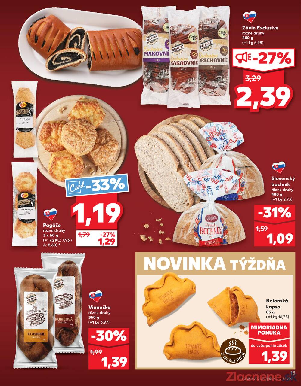 Kaufland 23.4. - 29.4. - Kaufland Handlová - Okružná ul.
