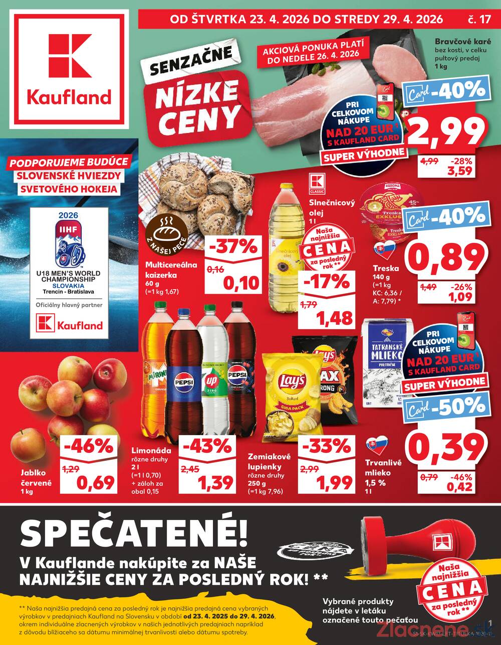 Kaufland 23.4. - 29.4. - Kaufland Piešťany