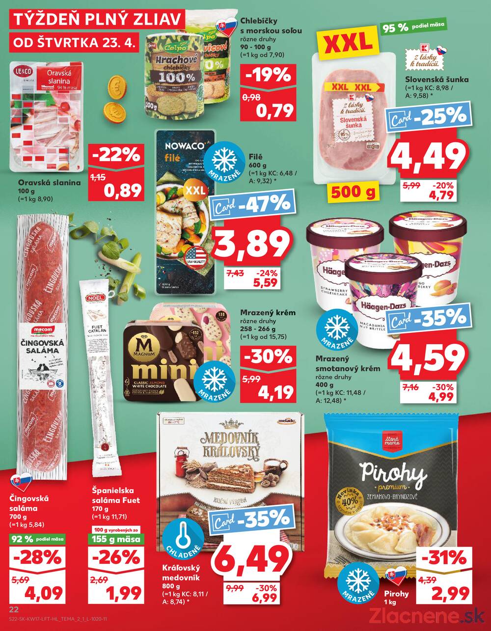 Kaufland 23.4. - 29.4. - Kaufland Piešťany