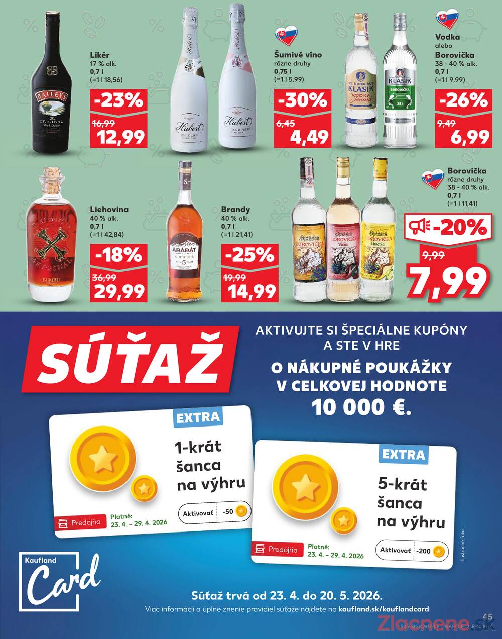 Leták Kaufland - Kaufland 23.4. - 29.4. - Kaufland Galanta - strana 45