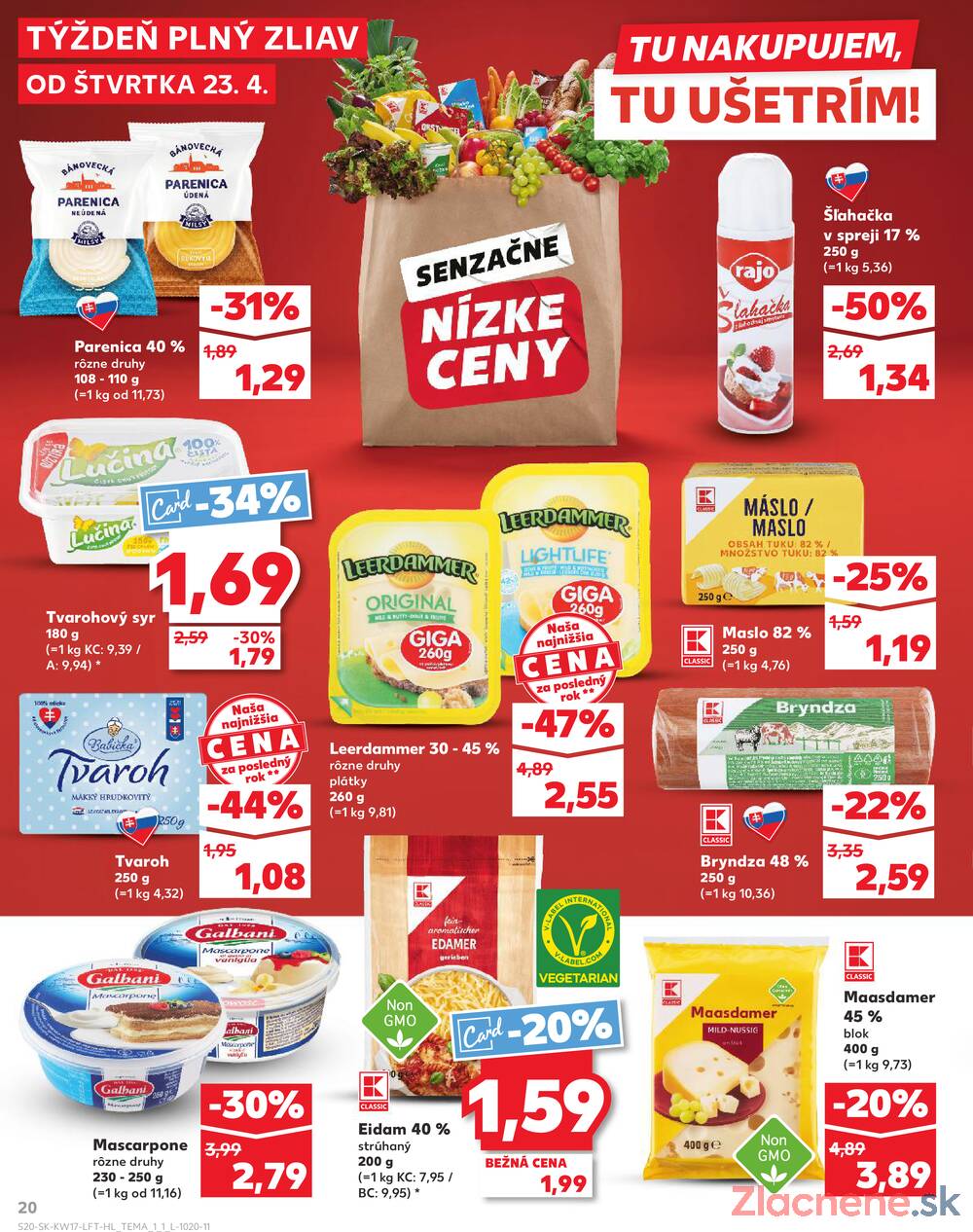 Kaufland 23.4. - 29.4. - Kaufland Zlaté Moravce
