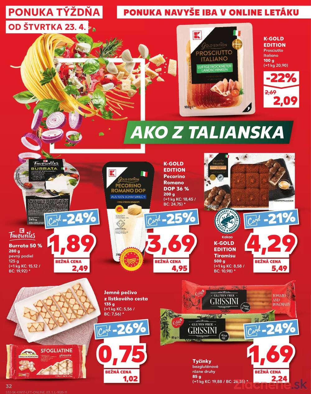 Kaufland 23.4. - 29.4. - Kaufland Partizánske