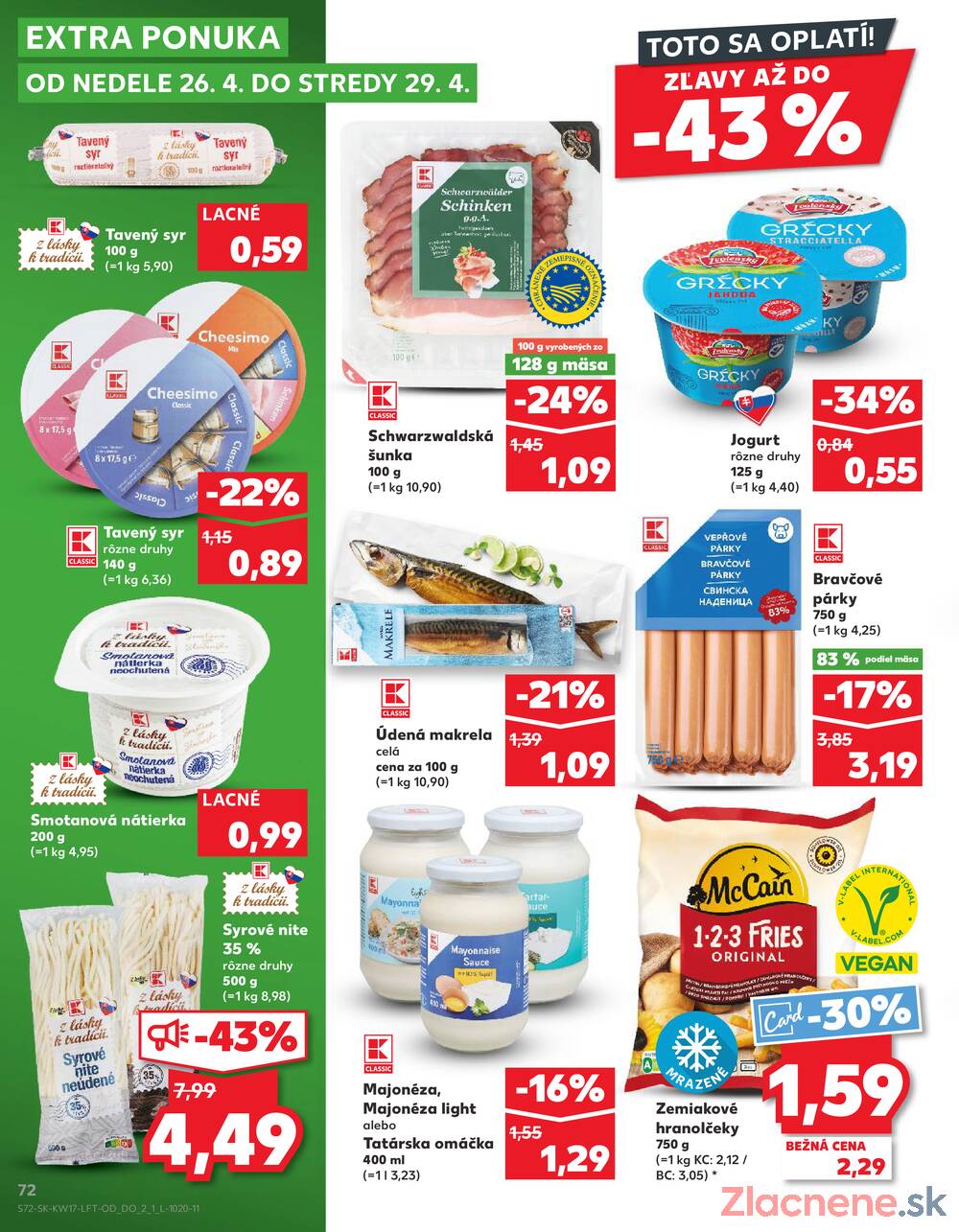 Kaufland 23.4. - 29.4. - Kaufland Bratislava - Petržalka