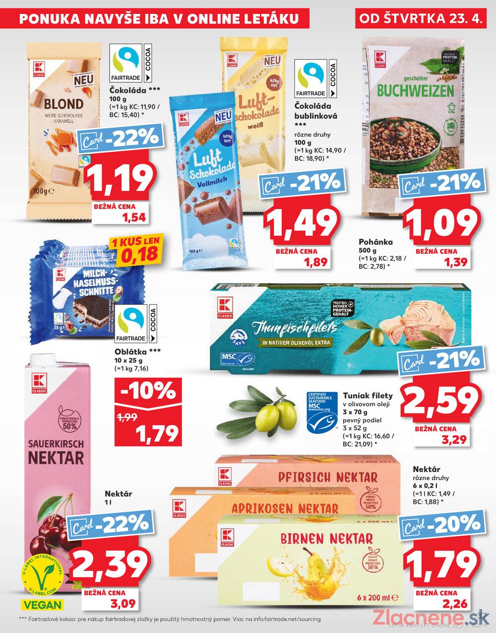 Kaufland 23.4. - 29.4. - Kaufland Martin-Podhaj