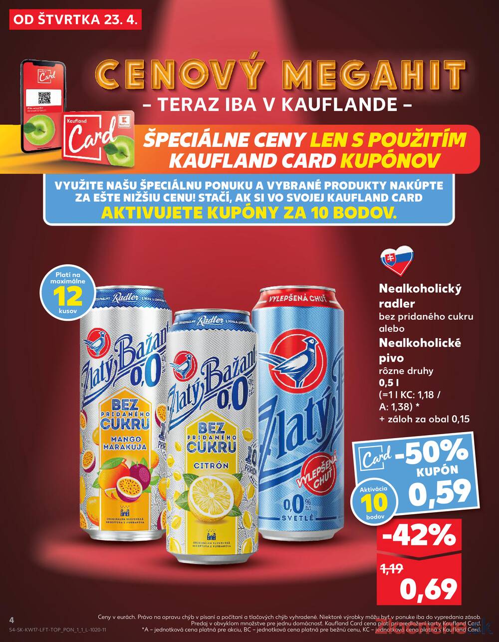 Kaufland 23.4. - 29.4. - Kaufland Košice-Pri hati