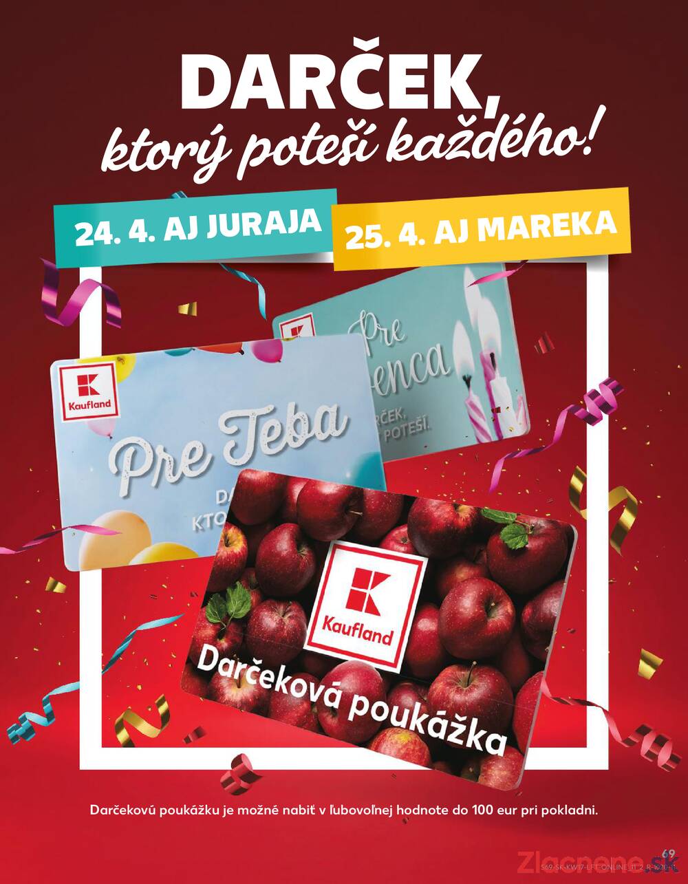 Kaufland 23.4. - 29.4. - Kaufland Košice-Pri hati