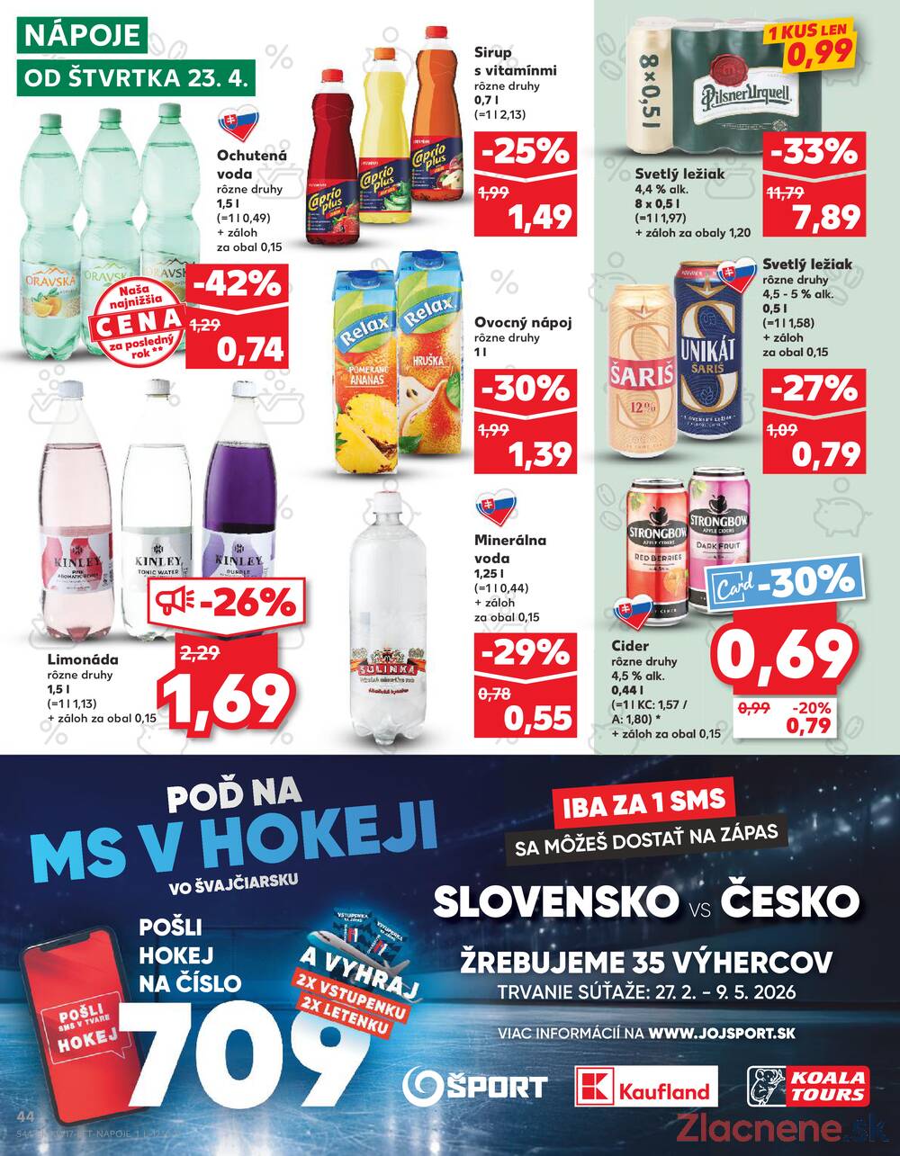 Kaufland 23.4. - 29.4. - Kaufland Šamorín-Mliečno - Krajinská cesta
