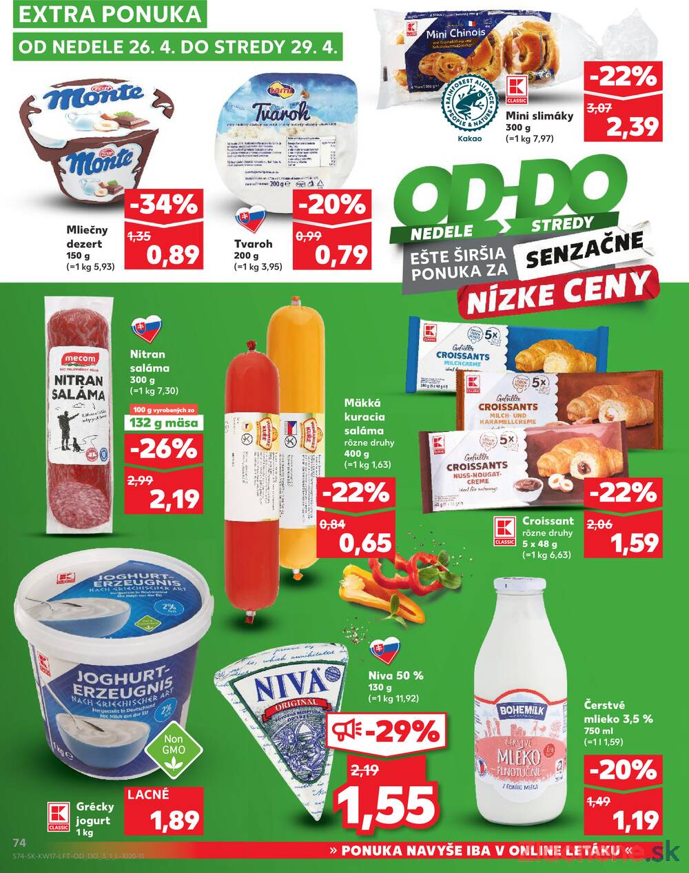 Kaufland 23.4. - 29.4. - Kaufland Skalica - Mallého