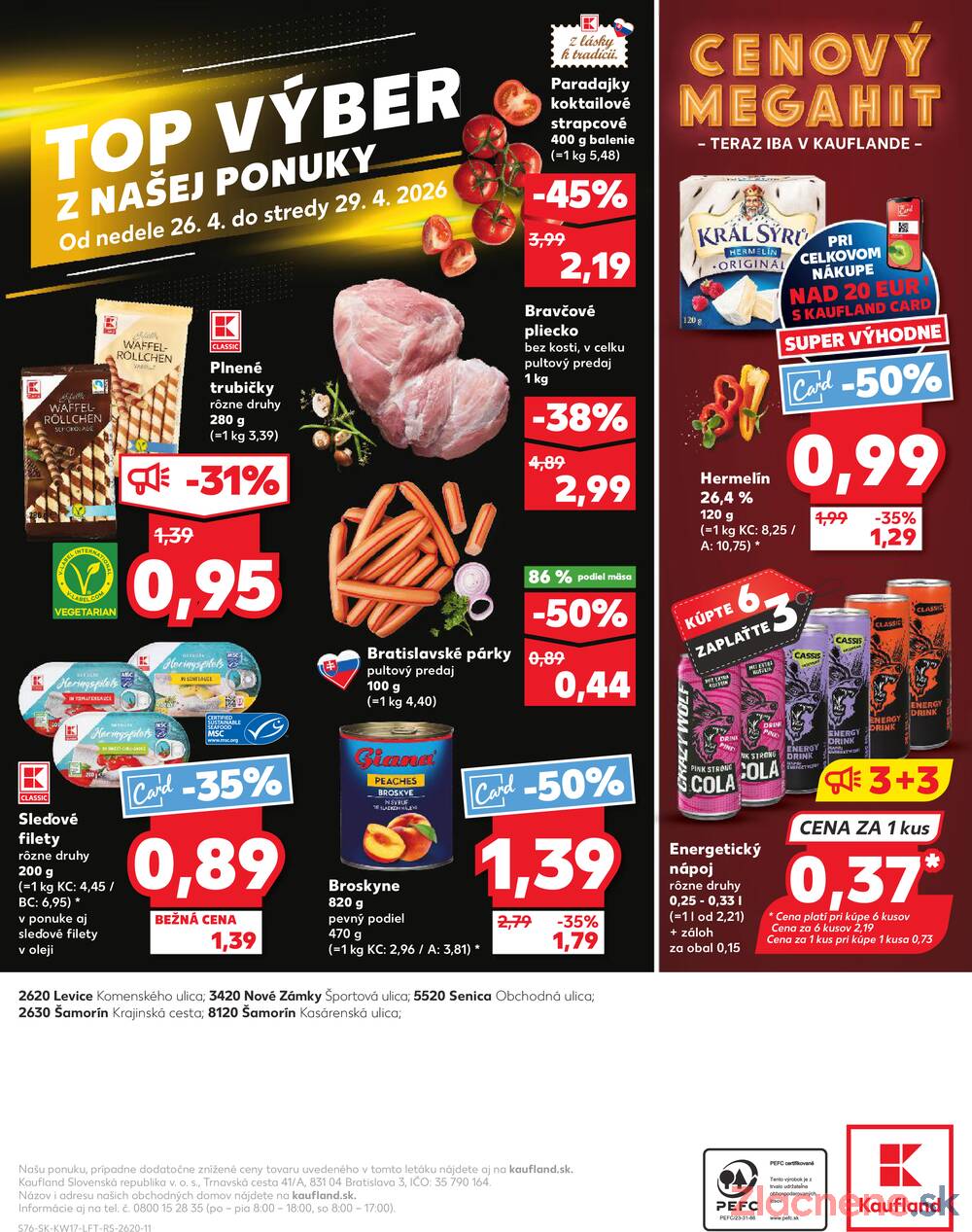 Leták Kaufland - Kaufland 23.4. - 29.4. - Kaufland Levice - strana 76