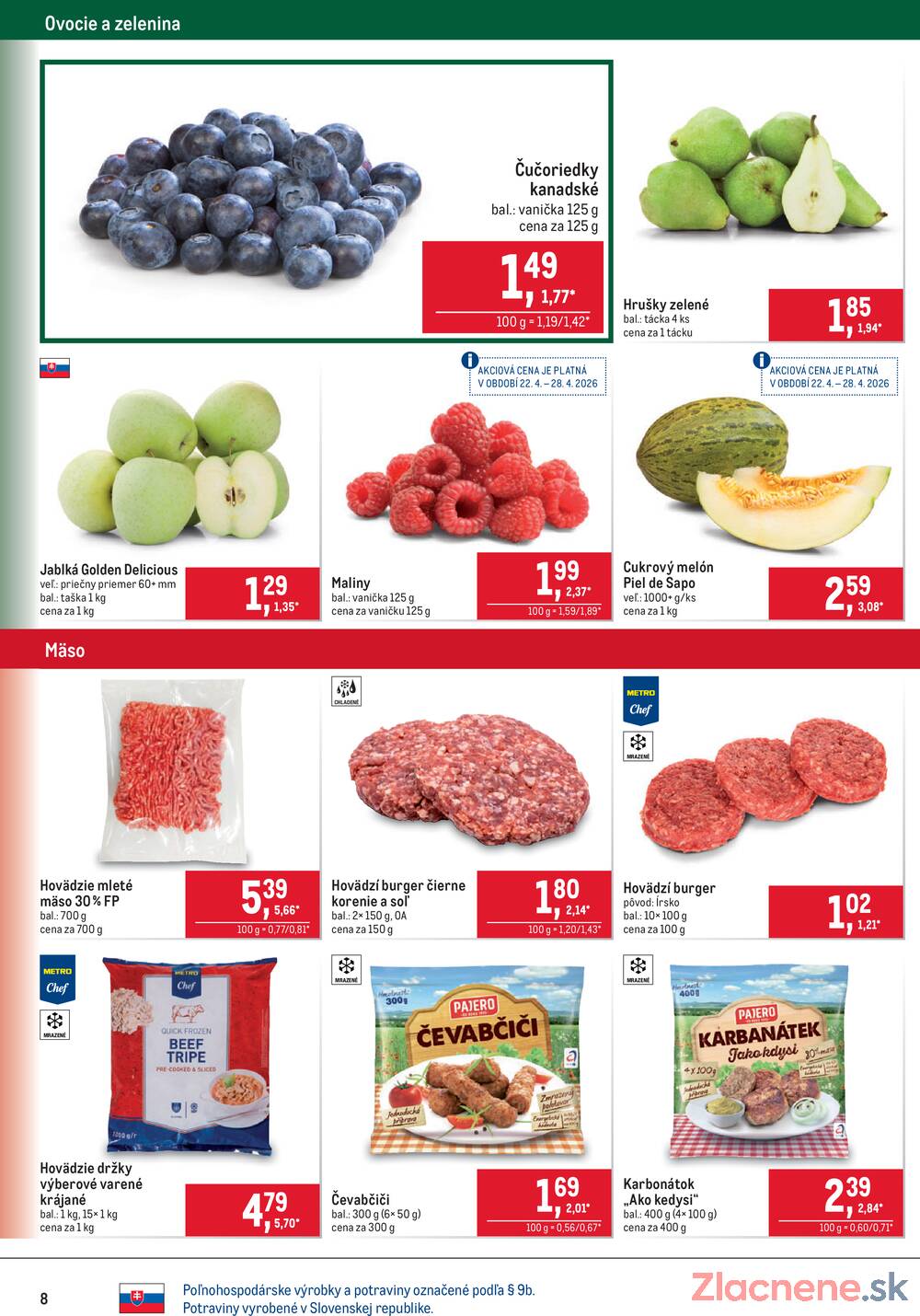 Leták METRO - METRO Maloobchod do 5.5. - strana 8