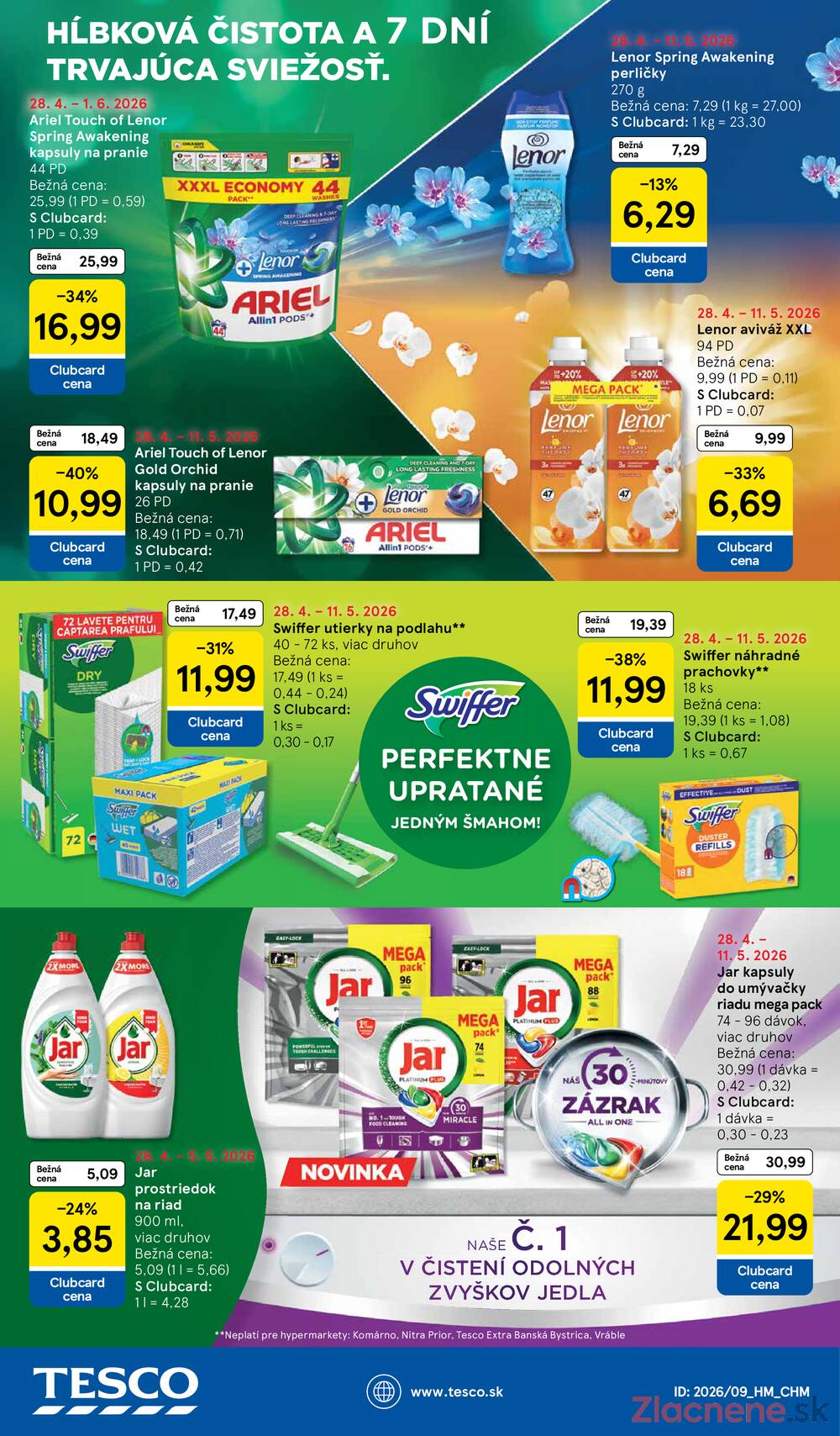Leták Tesco - Tesco malé hypermarkety 29.4. - 5.5. - strana 44