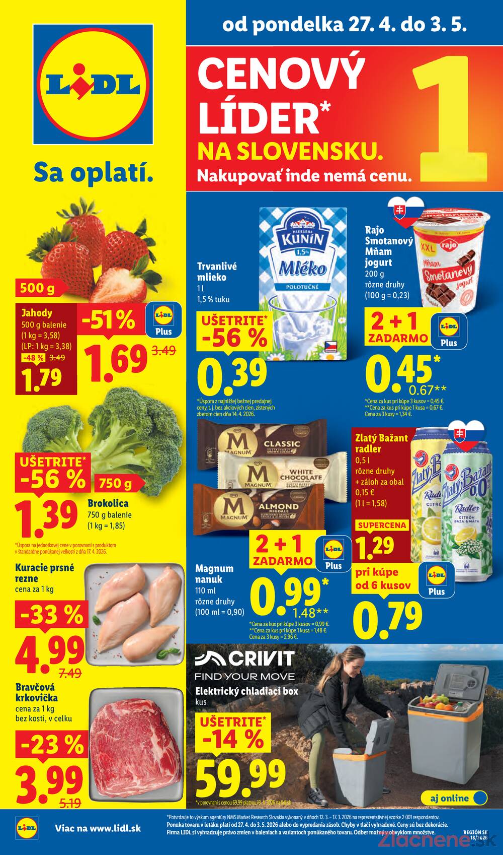 Lidl 27.4. - 3.5.