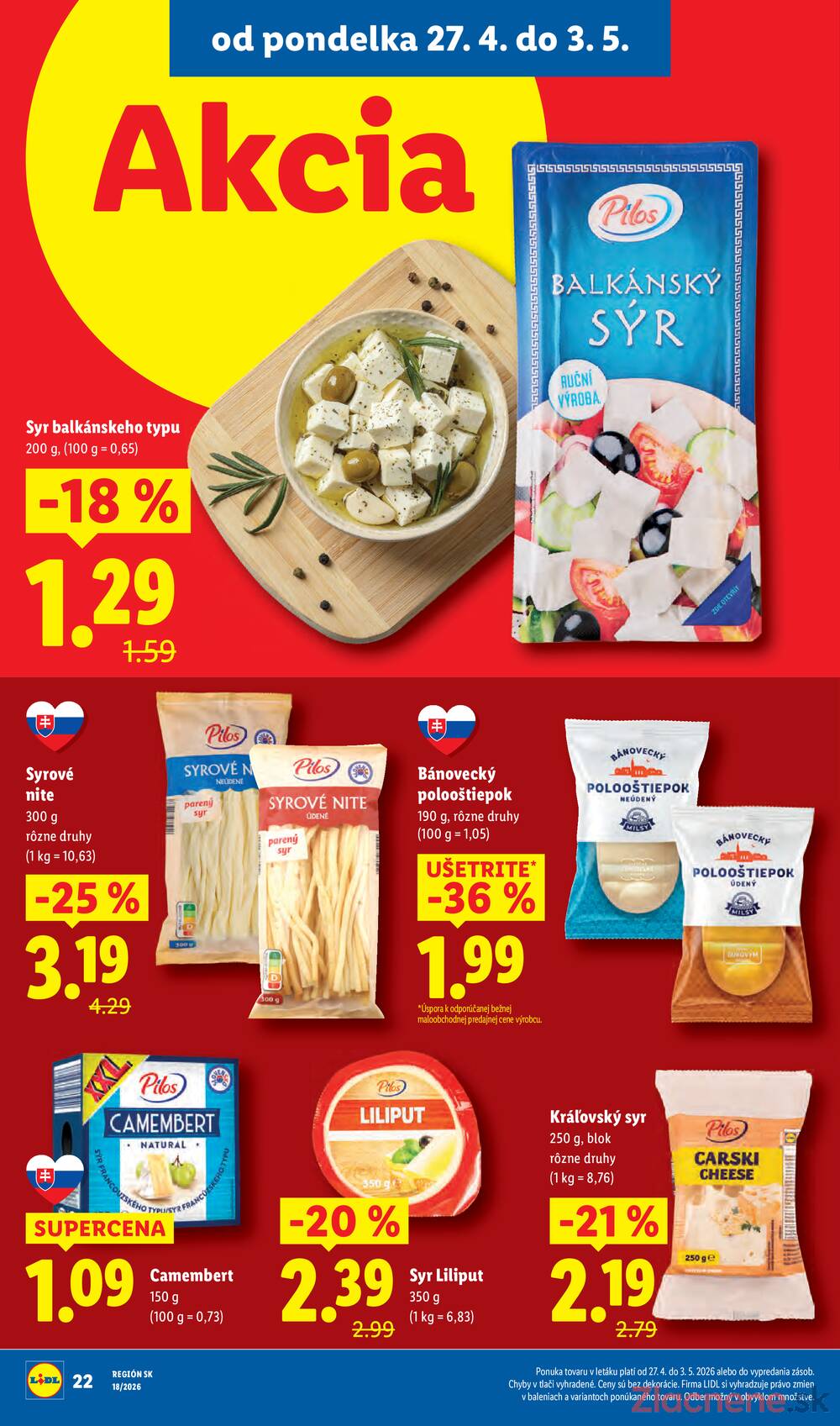 Lidl 27.4. - 3.5.