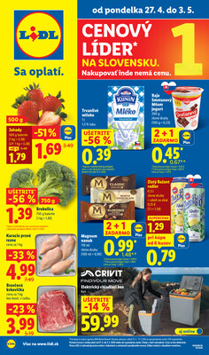 leták Lidl