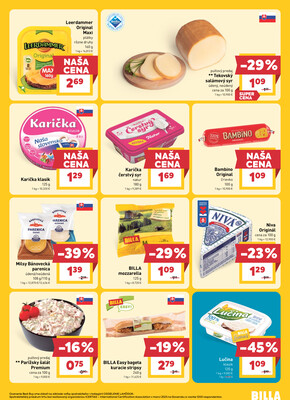BILLA od 29.4. do 5.5.2026