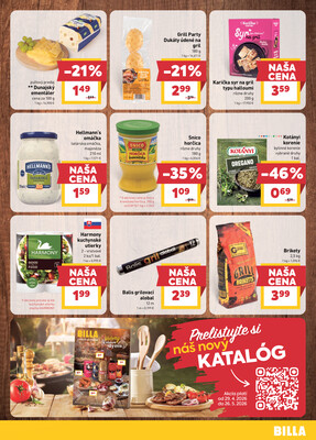 BILLA od 29.4. do 5.5.2026