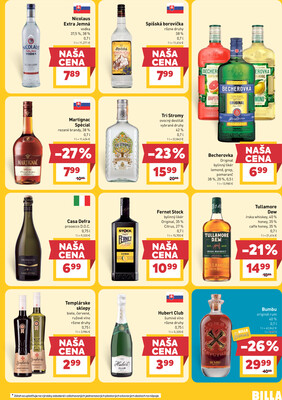 BILLA od 29.4. do 5.5.2026