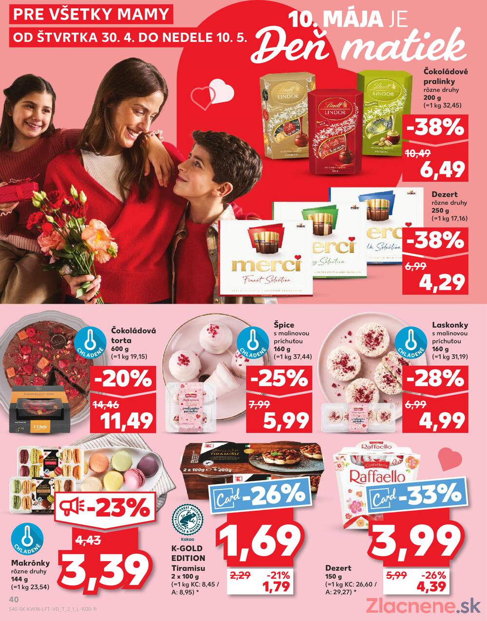 Kaufland 30.4. - 6.5. - Kaufland Michalovce