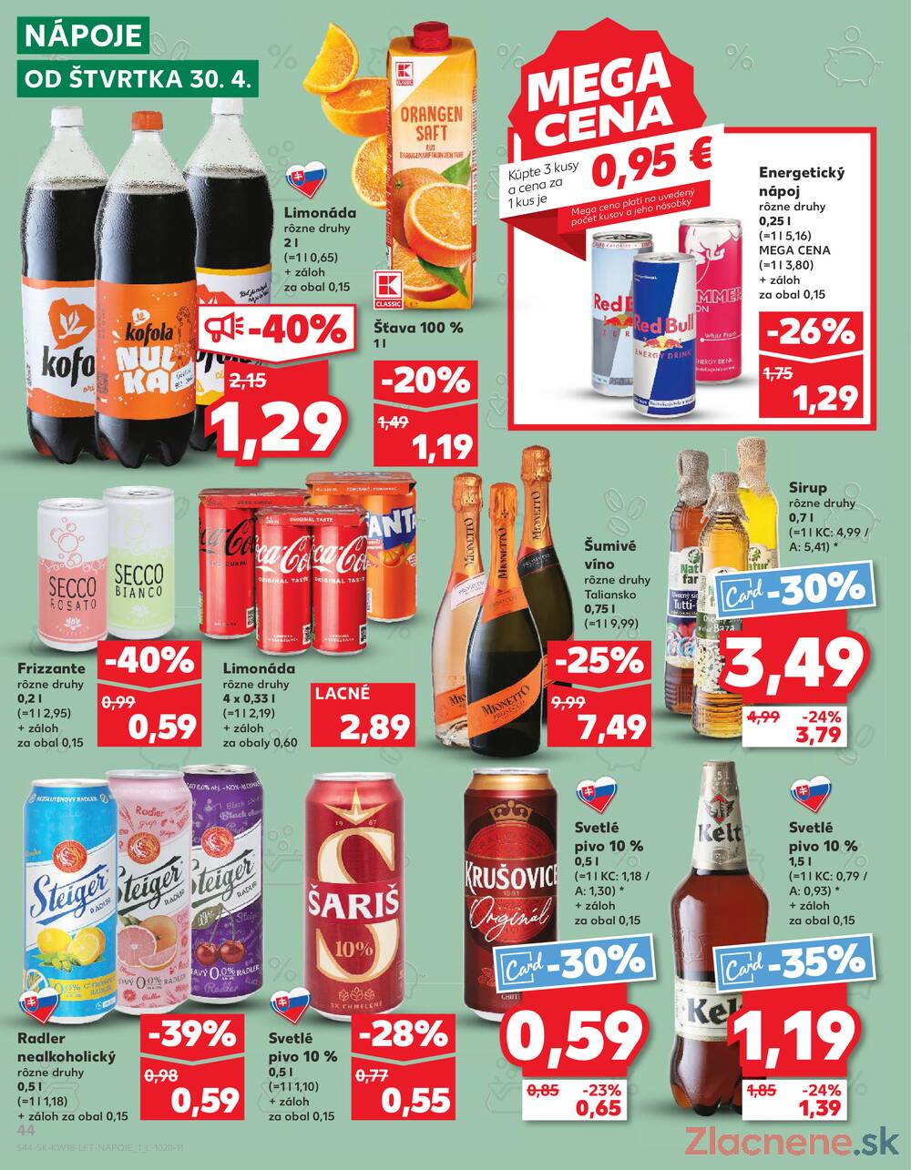 Kaufland 30.4. - 6.5. - Kaufland Michalovce