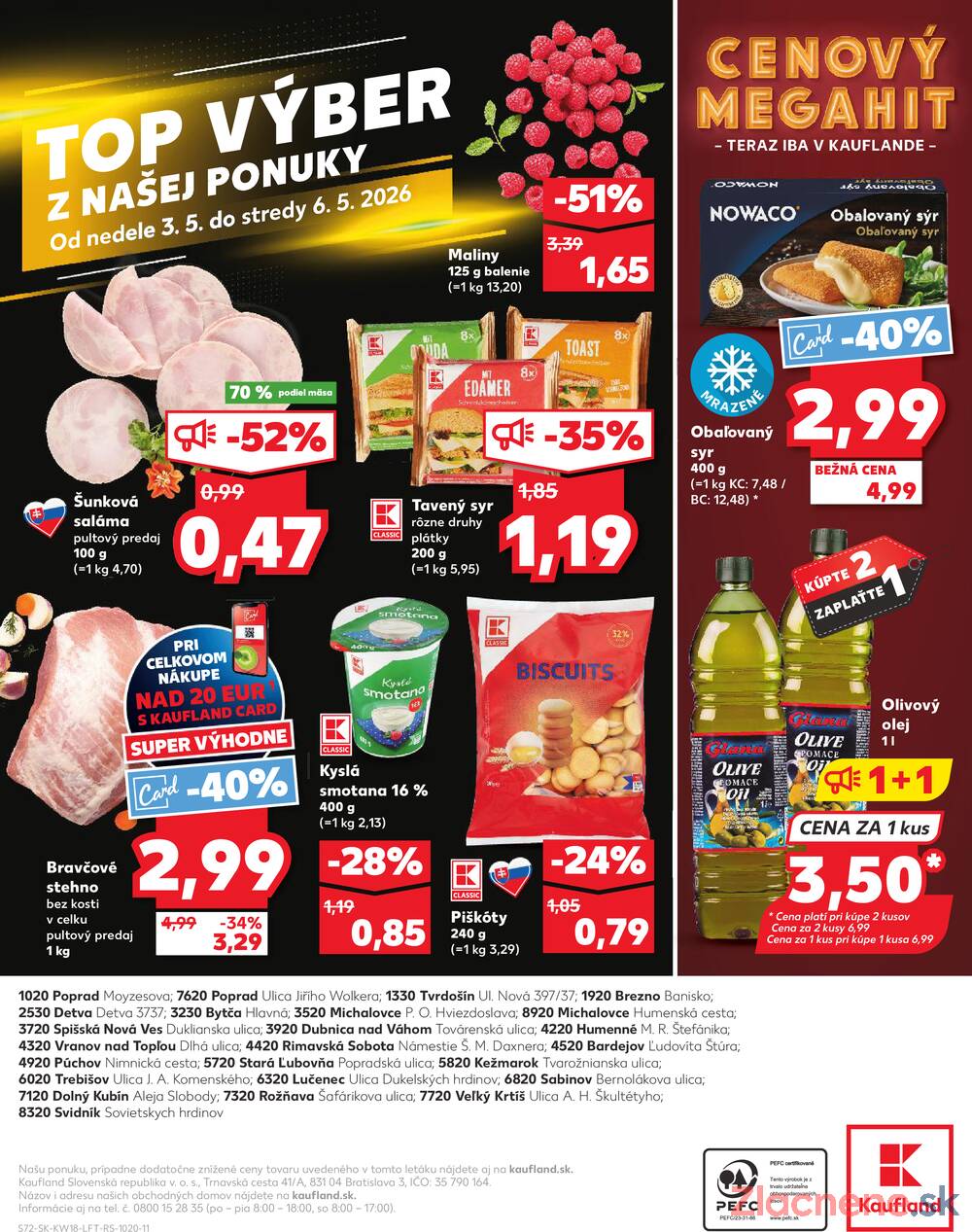 Leták Kaufland - Kaufland 30.4. - 6.5. - Kaufland Dubnica nad Váhom - strana 72