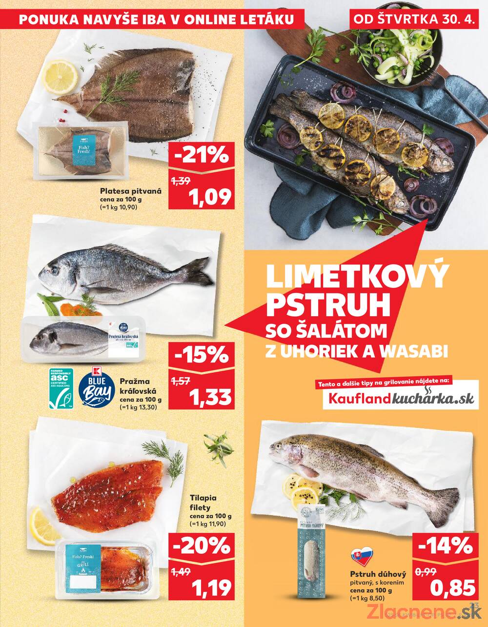 Kaufland 30.4. - 6.5. - Kaufland Trebišov