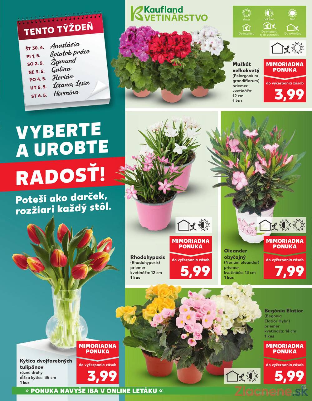 Kaufland 30.4. - 6.5. - Kaufland Poprad - Jiřího Wolkera
