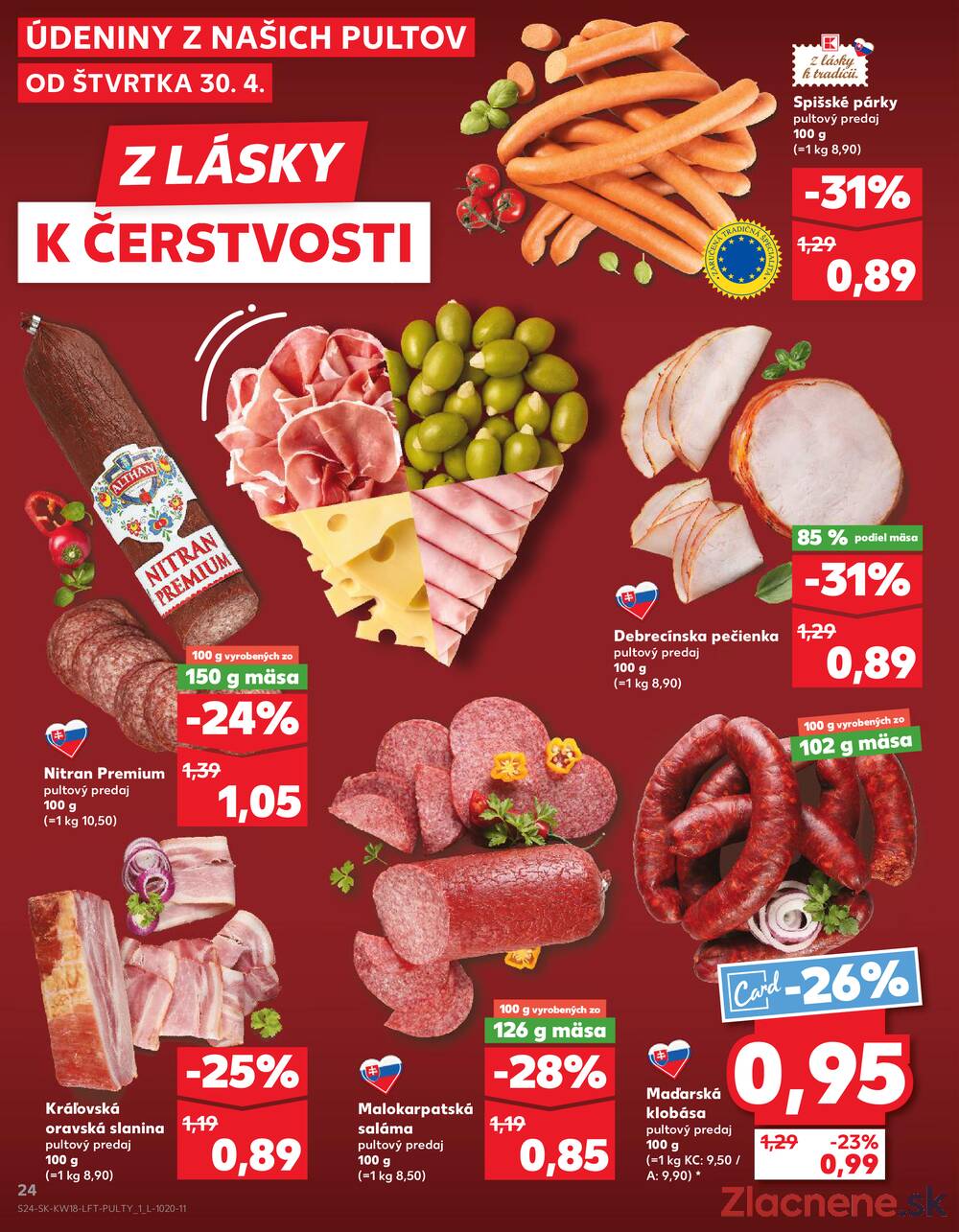 Kaufland 30.4. - 6.5. - Kaufland Bratislava - Petržalka