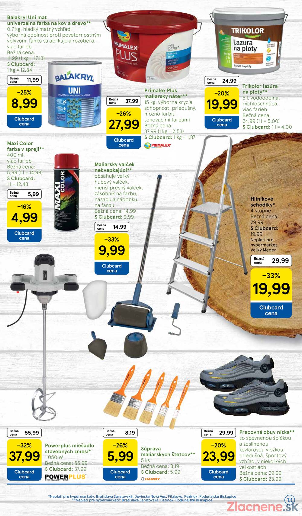 Leták Tesco - Tesco SPECIÁL velké hypermarkety 27.4. - 24.5. - strana 13